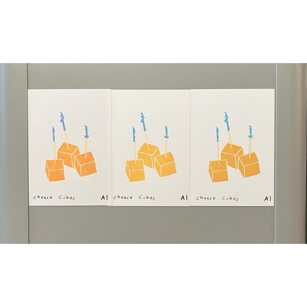 Ana Inciardi Mini Print Variant Set - Cheese Cubes